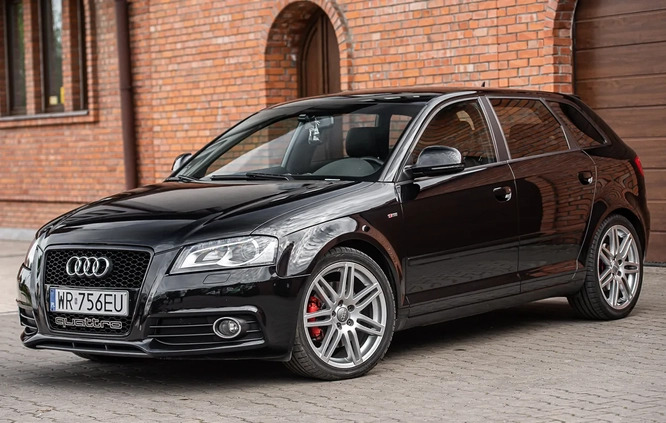 Audi A3 cena 41900 przebieg: 240700, rok produkcji 2009 z Radom małe 436